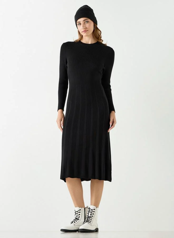 2Xtremz 2Xtremz A-line Dress with Long Sleeves