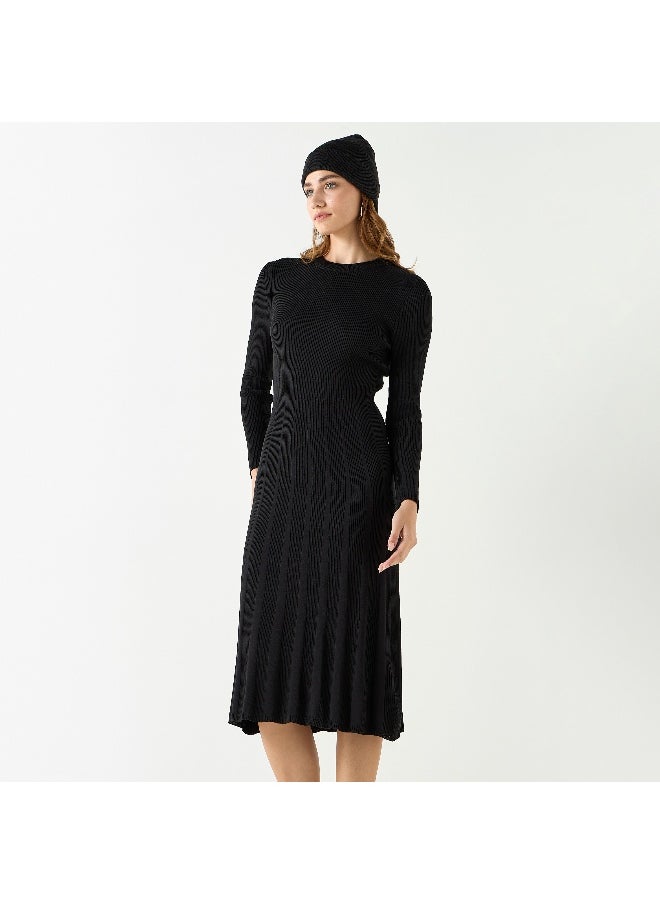 2Xtremz - 2Xtremz A-line Dress with Long Sleeves - Image 1