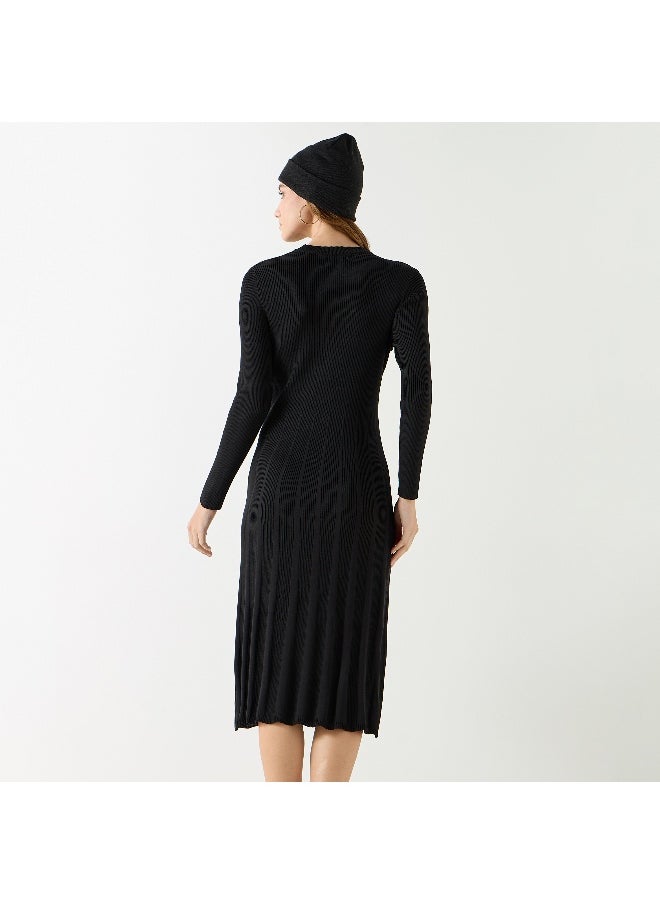 2Xtremz - 2Xtremz A-line Dress with Long Sleeves - Image 1