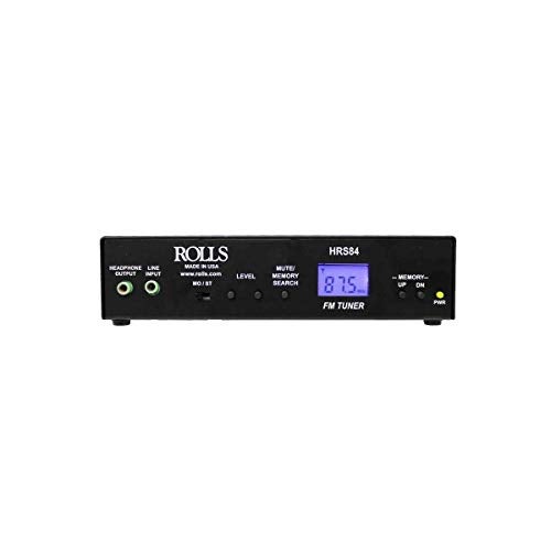 Rolls HRS84 FM Digital Tuner with XLR Outputs - Image 1
