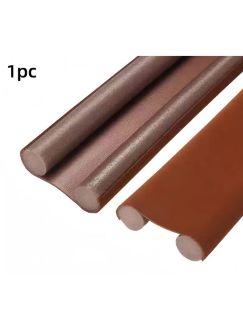 LDQ Soundproof Door Seals - Windproof & Soundproofing Door Gaps & Bottoms, Durable Foam Material for Doorways, Prevents Drafts & Reduces Noise, Easy Installation for Home & Office Doors, Door Seals for Doorways, Door Grip Enhancement, Thickened Seals - Image 1