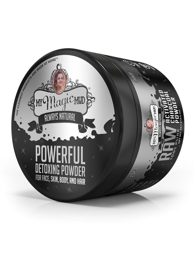 My Magic Mud Raw 100% Pure, Activated Charcoal Powder, 3.5 oz (99.2 g) - Image 2