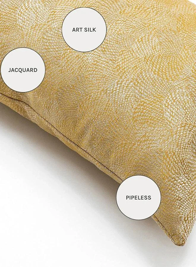 KNOT HOME Cushion Leah Klimt (with filler) Pillow Knot Home Cover Set for Modern Sofa Contemporary Living Room Bedroom and Office Soft Washable