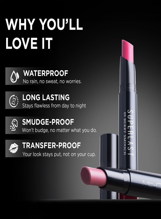 ME-ON SuperLast Matte Lipstick for Women | 24 Hrs Long Lasting | Waterproof, Smudge-Proof & Transfer-Proof | Lightweight, Cruelty-Free, High Pigment Soft Matte Finish (Nude Nuance, 2 gm) - Image 2