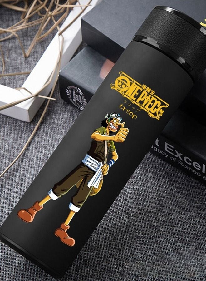 Luffy Stainless Steel Thermos Cup 500ML Black