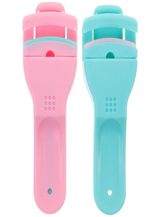 Beaupretty 2pcs Eyelash Curler Plastic Lash Curler Eyelashes Curling Refill Rubber Pad Clip Eyelash Makeup Tool for Women Girls - Image 1