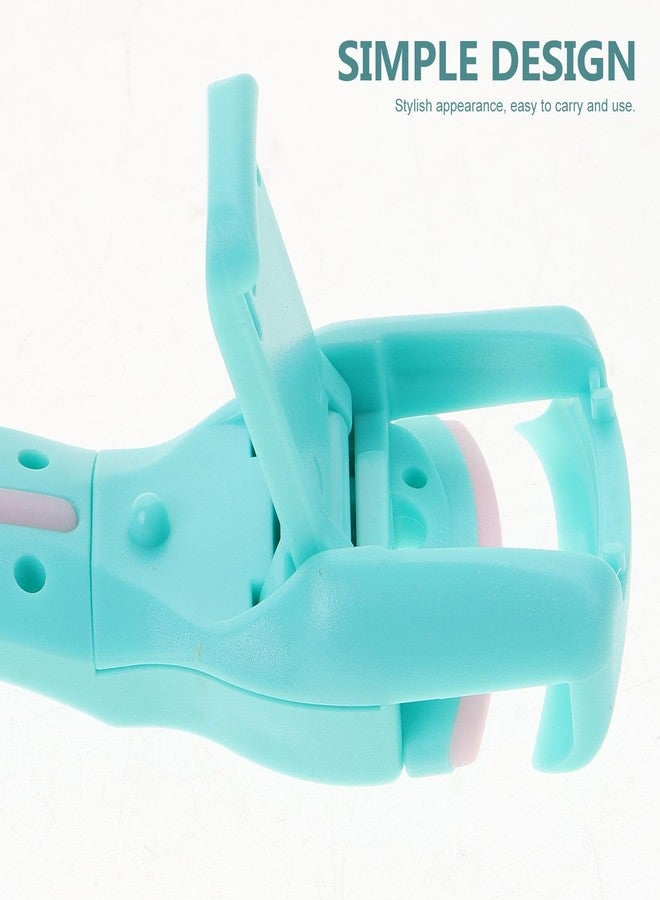 Beaupretty 2pcs Eyelash Curler Plastic Lash Curler Eyelashes Curling Refill Rubber Pad Clip Eyelash Makeup Tool for Women Girls - Image 3