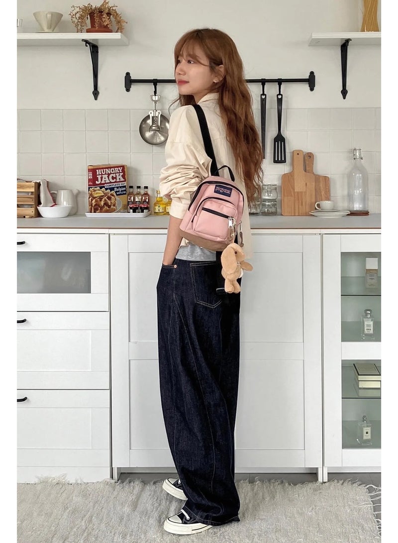 JANSPORT 【School Season】Mini school bag 22 x 7 x 16cm Small suede school bag - Image 5