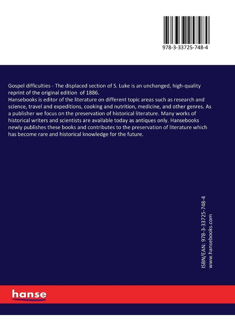 Gospel difficulties: The displaced section of S. Luke  - Image 2