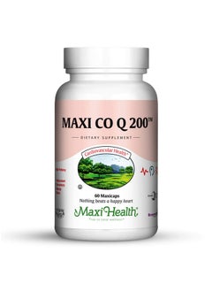 Maxi Health CO Q10 200mg - Coenzyme Q10 Supplement - Heart Health - 60 Capsules - Kosher - pzsku/Z2C004343C20B96CA941CZ/45/_/1739882605/720818f0-4351-4874-8be2-9266644e8f2b