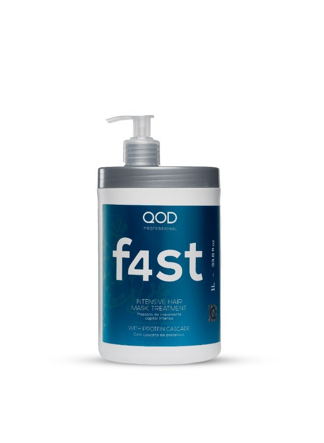QOD PROFESSIONAL (f4st) Fast Hair MASK Treatment 1000ml - Image 1