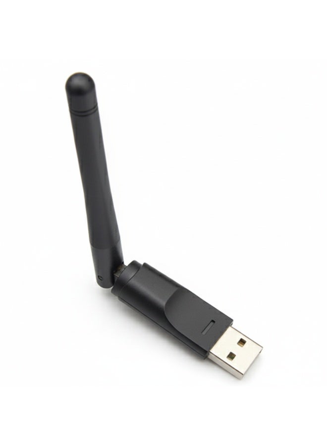 فوجيشكا محول واي فاي USB عالي الأداء 2.4 جيجاهرتز – مستقبل لاسلكي بسرعة 150 ميجابت/ثانية لتوصيل إنترنت سلس وسريع ومستقر - Image 1