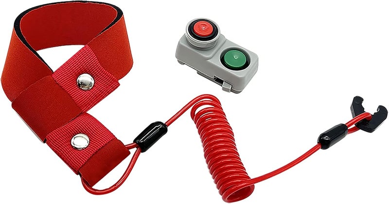 M MATI Safety Tether Lanyard Kill Stop Switch for Kawasaki Jet Ski JS750 SX/SXi/SXI Pro (1992-2002) - Image 3