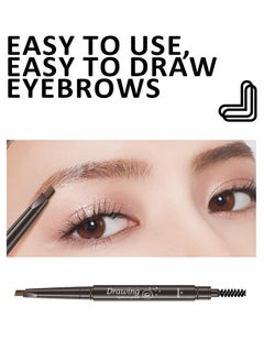 BONITO 2PCS 2 in 1 Brow Pencil（Light Brown+Black) Double-Sided, Fine Tip, Shapes, Defines, And Fills Brows  - Image 5