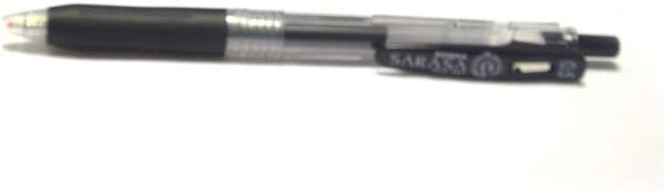 Zebra Technologies Zebra Sarasa Clip Gel Ink Rollerball Pen Set - 0.5mm Black - 12 Pieces - Image 2