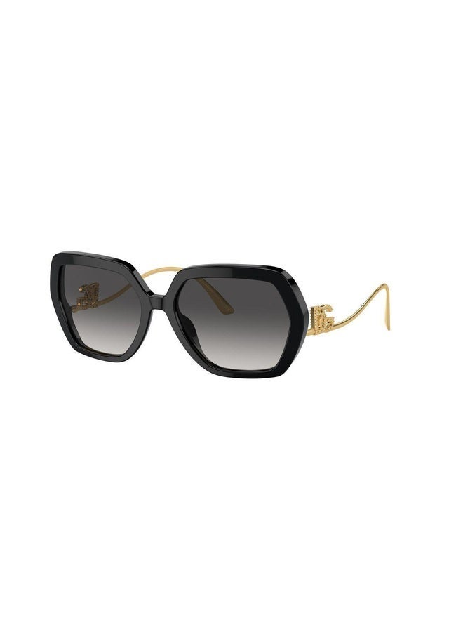 DG Woman IRREGULAR  SUNGLASSES- DG 4468B - lense size:58mm - BLACK - Image 1