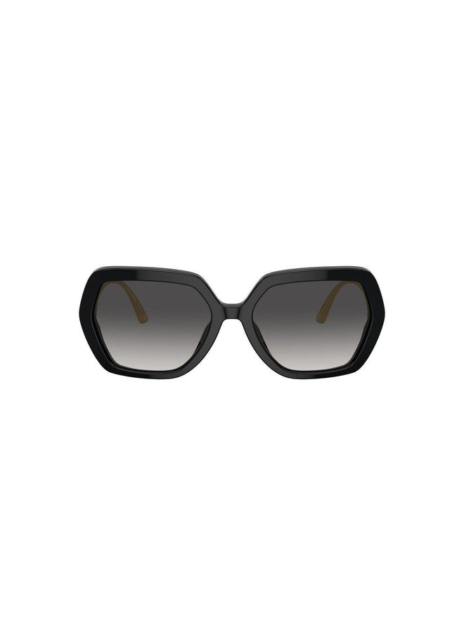 DG Woman IRREGULAR  SUNGLASSES- DG 4468B - lense size:58mm - BLACK - Image 2