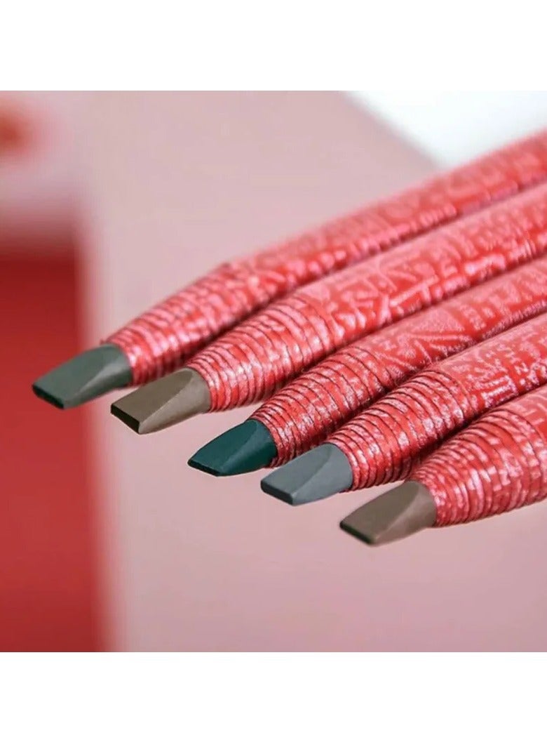 Cool Baby COOLBABY 10 Piece Waterproof Eyebrows Pencil Tattoo Makeup Supplies Kit-Permanent Eye Brow Liners In Waterproof Eyebrow Pencils - Image 4