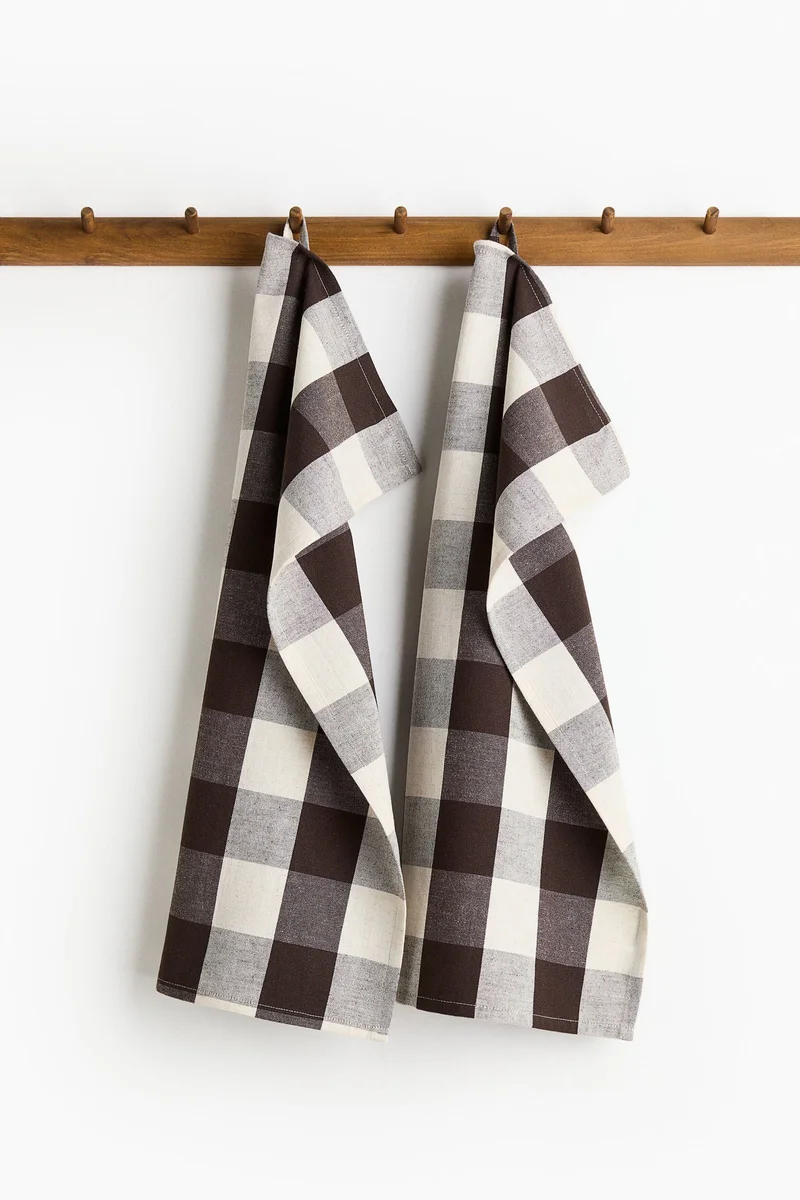 H&M 2-pack linen-blend tea towels