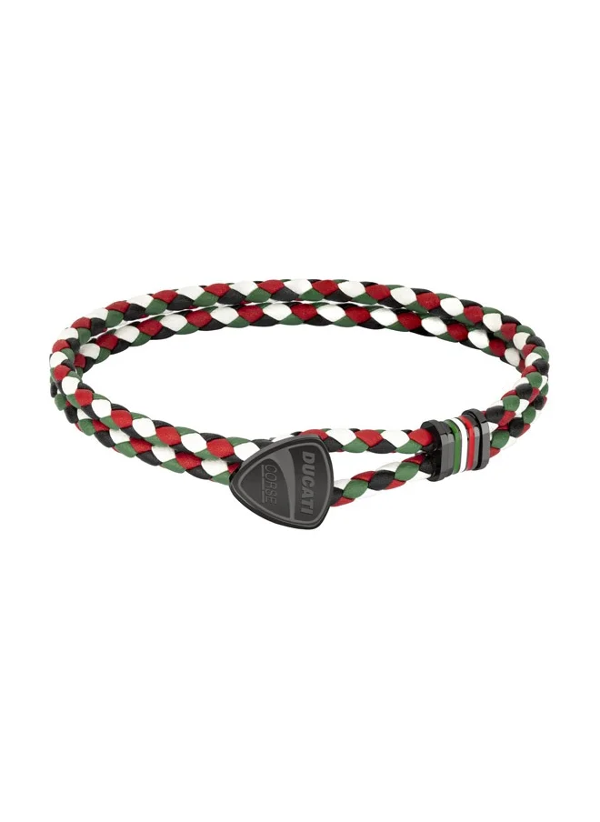 دوكاتي كورس Scudetto Multicolor Bracelet For Men - DTAGB2137502