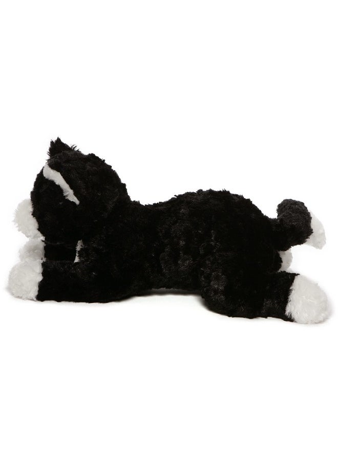 GUND GUND Sebastian Tuxedo Kitten Plush Toy, Premium Cat Stuffed Animal for Ages 1 and Up, Black/White, 14”  - Image 2