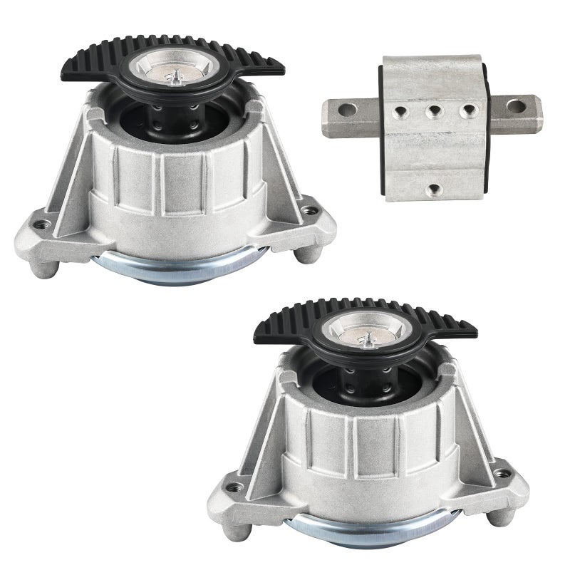 JDMON 3Pcs Engine Motor Transmission Mount Kit Replacement for MercedesBenz C230 C250 C300 C350 E350 E400 20082017 RWD Auto Transmission Compatible with A4017 A7098 20424009171402401318