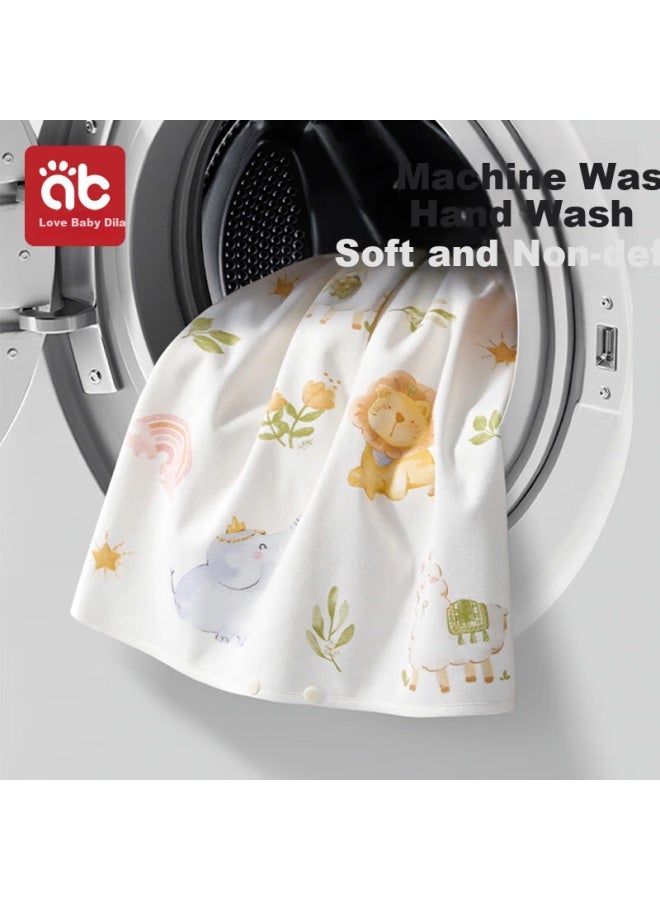Aibedila Baby Waterproof Cotton Washable Urine Pad Diaper Rabbit M Code - Image 3