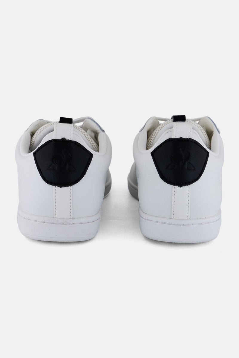 le coq sportif Men Court Classic Lace Up Casual Shoes, White  - Image 3