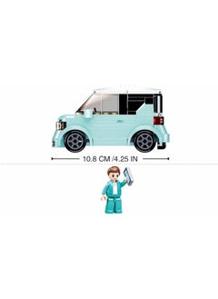 Sluban Sluban Mini HandCraft Series - MiniQ Mini Car Building Blocks 236 PCS - For Age 8+ Years Old  - Image 3