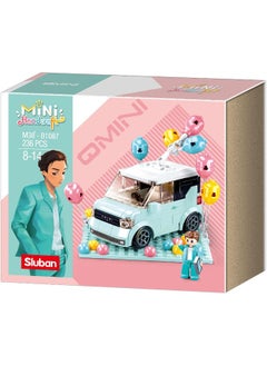 Sluban Sluban Mini HandCraft Series - MiniQ Mini Car Building Blocks 236 PCS - For Age 8+ Years Old  - Image 4
