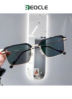 REOCLE Multifocus Reading Glasses Progressive Multifocal Reader Anti Blue Light Computer Frame Eyeglasses Multi Focus Transition Eyeglasses  - Image 2