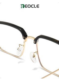 REOCLE Multifocus Reading Glasses Progressive Multifocal Reader Anti Blue Light Computer Frame Eyeglasses Multi Focus Transition Eyeglasses  - Image 3