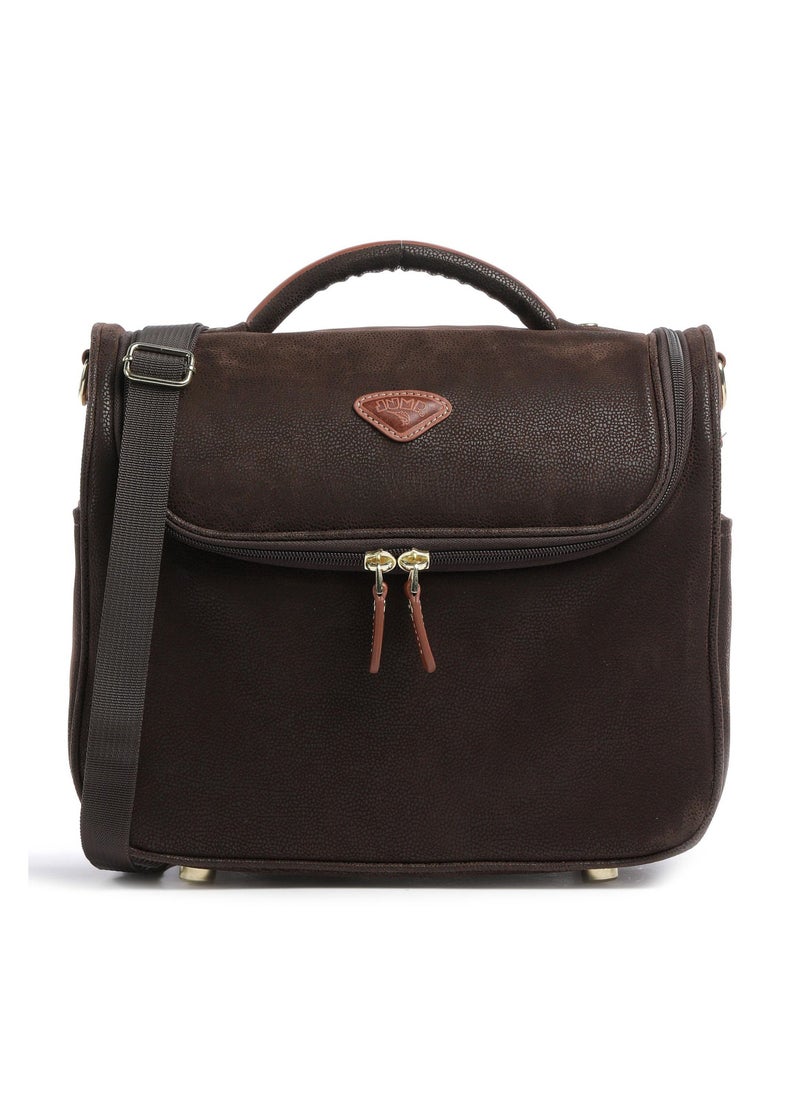 جامب New Uppsala Vanity Beauty Case 32 cm Chocolate  - Image 1