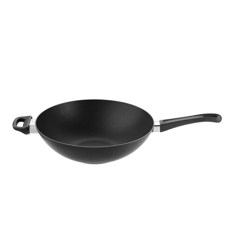 SCANPAN USA Inc Scanpan Classic 12-1/2-Inch Wok, 12.5", Black - Image 2