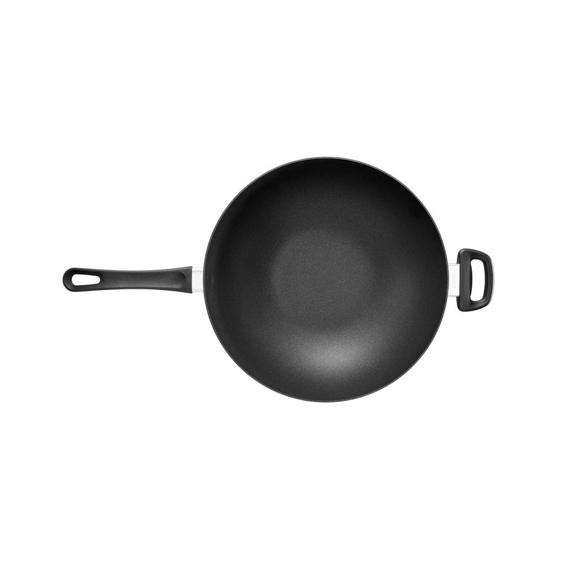 SCANPAN USA Inc Scanpan Classic 12-1/2-Inch Wok, 12.5", Black - Image 3