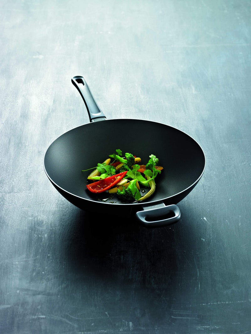 SCANPAN USA Inc Scanpan Classic 12-1/2-Inch Wok, 12.5", Black - Image 5