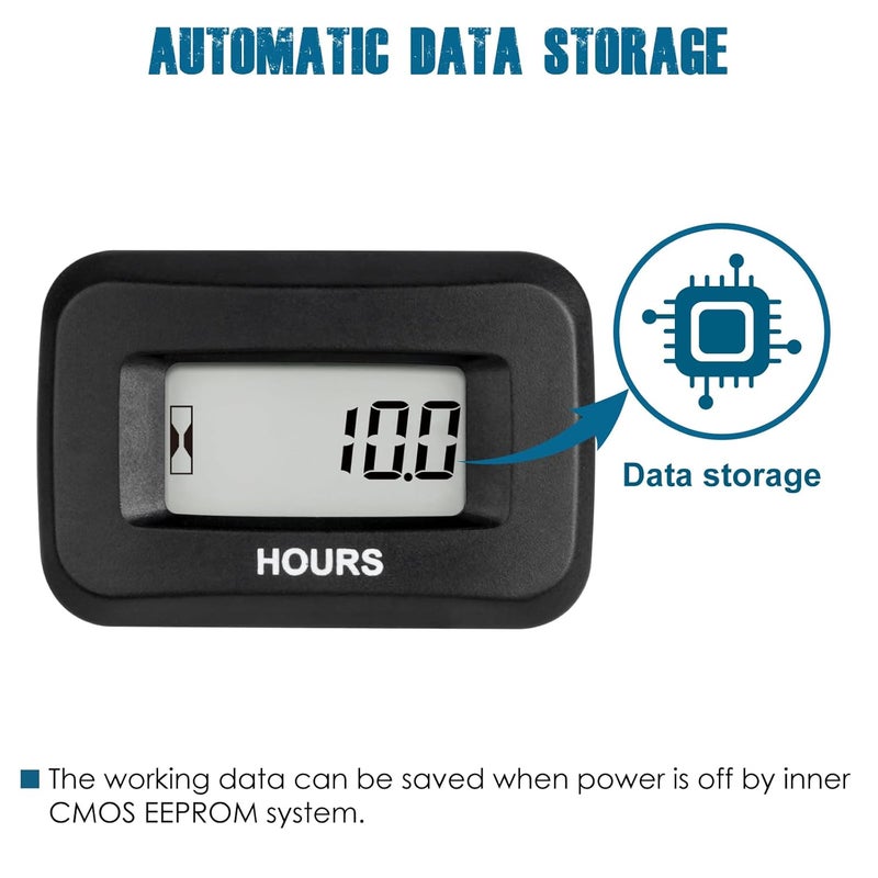Runleader Digital Maintenance Hour Meter - Image 4