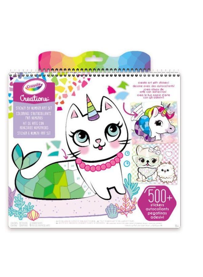 كرايولا خلقات ملصقات وأرقام