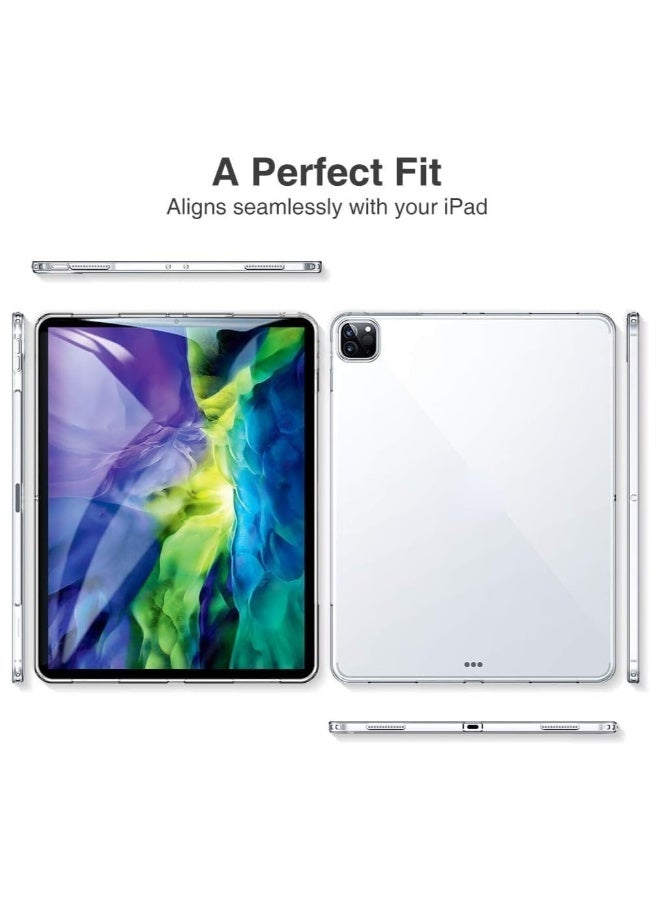 DUSALA Case Compatible with iPad Pro 11 inch 5th 2024 Case, Transparent Clear ipad 11'' Pro case Shockproof TPU Protective Case - Image 3