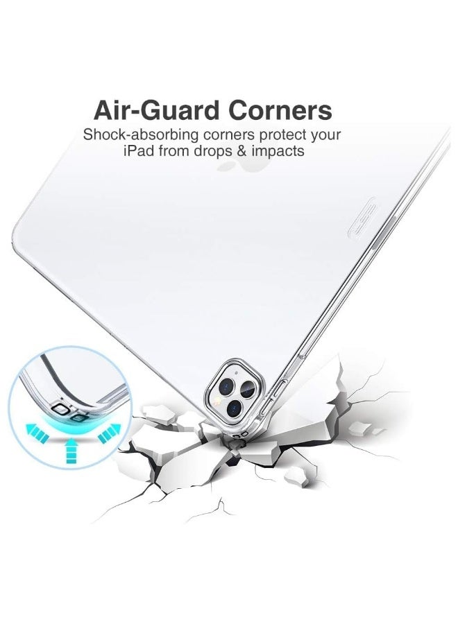 DUSALA Case Compatible with iPad Pro 11 inch 5th 2024 Case, Transparent Clear ipad 11'' Pro case Shockproof TPU Protective Case - Image 4