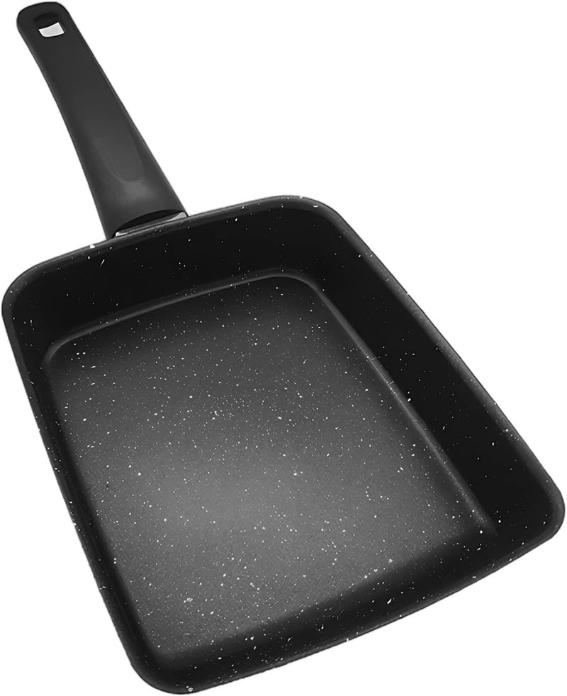 Comal para Tortillas, Nonstick Pancake Griddle Stovetop with Handle Even Heat Cast Iron Grill Pan Lightweight Flat Pan for Eggs, Bacon, Breakfast 7.5×6in Stove Top Griddle - Image 5