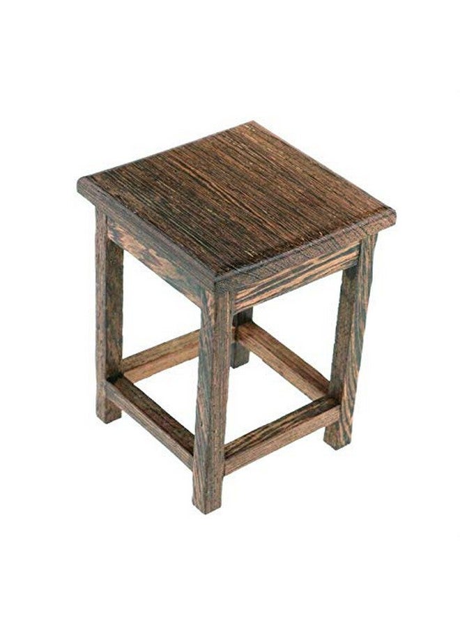 EatingBiting 1:6 Dollhouse Miniature Handcraft Furniture Retro Wood End Table Armchairs 3Pc Home Mini Furniture Model Display Decor Great Handcrafts Collections - Image 3
