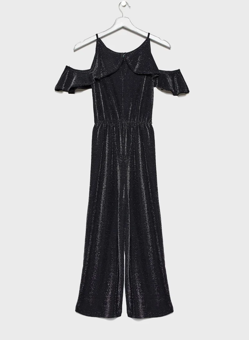 NAME IT Teen Cold Shoulder Jumpsuit