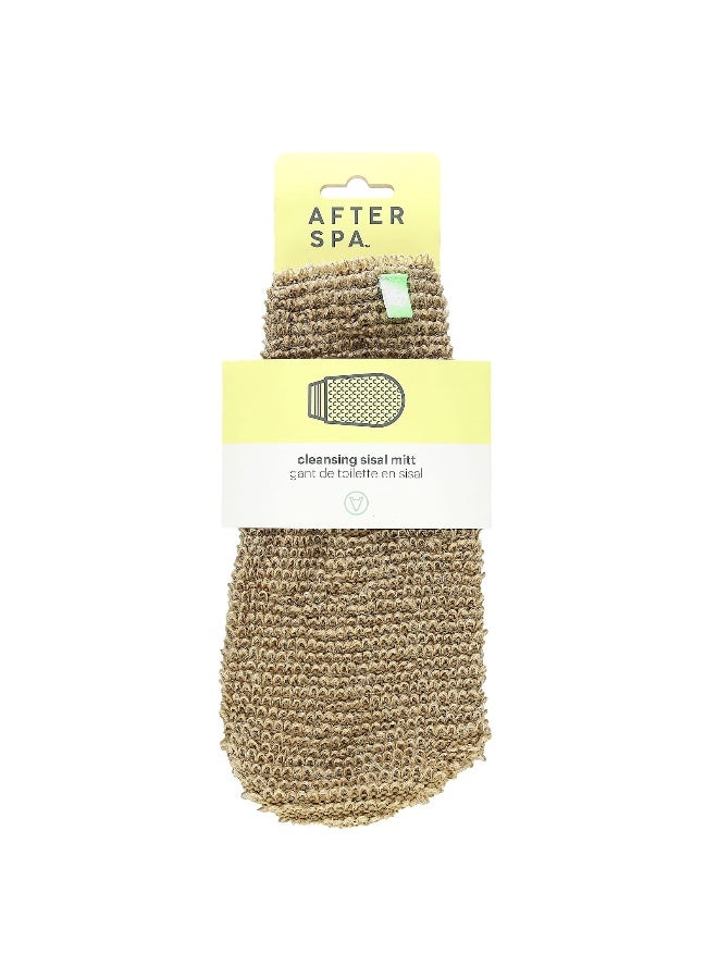 AfterSpa, Cleansing Sisal Mitt, 1 Mitt - Image 1