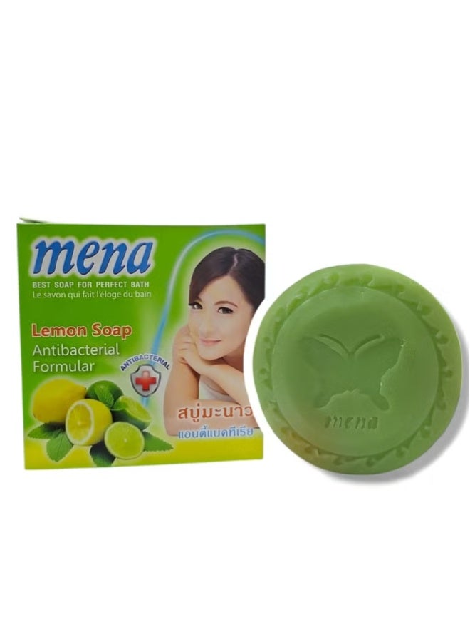 مينا صابون ليمون تركيبة مضاد للبكتيريا 150جرام