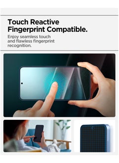 Spigen Spigen Elite Shield HD for Samsung Galaxy S25 PLUS Screen Protector (2025) [1 Pack] - Case Friendly Flexible Film  - Image 5