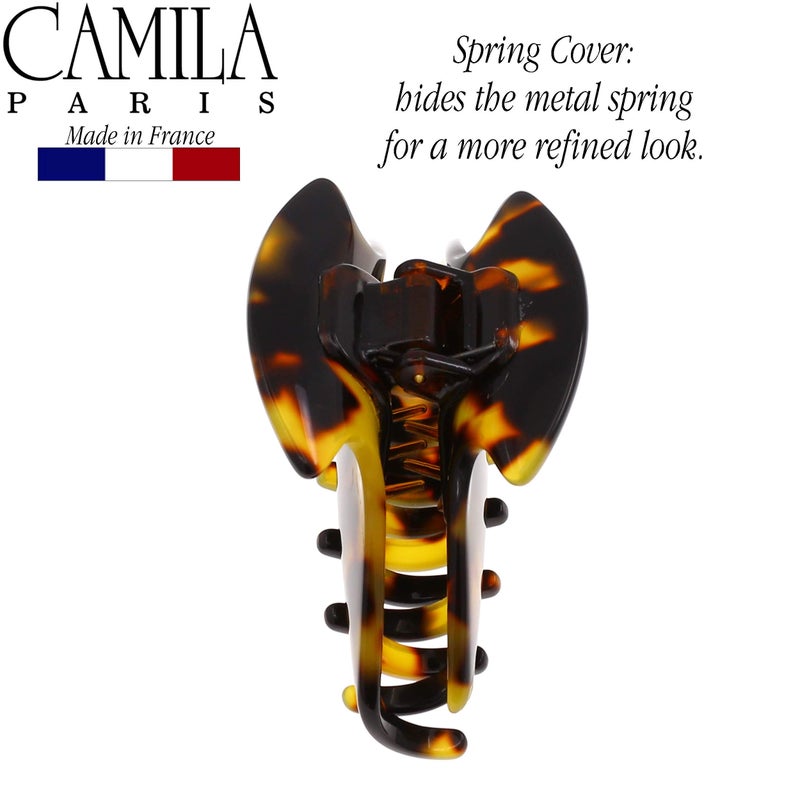 Camila Paris CP2470 French Hair Clip for Women, Small Handmade, Tokyo, Girls Hair Claw Clips Jaw Fashion Durable Styling Hair Accessories for Women, Strong Hold No Slip Grip. Made in France - Image 4