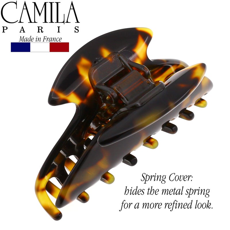 Camila Paris CP2470 French Hair Clip for Women, Small Handmade, Tokyo, Girls Hair Claw Clips Jaw Fashion Durable Styling Hair Accessories for Women, Strong Hold No Slip Grip. Made in France - Image 5