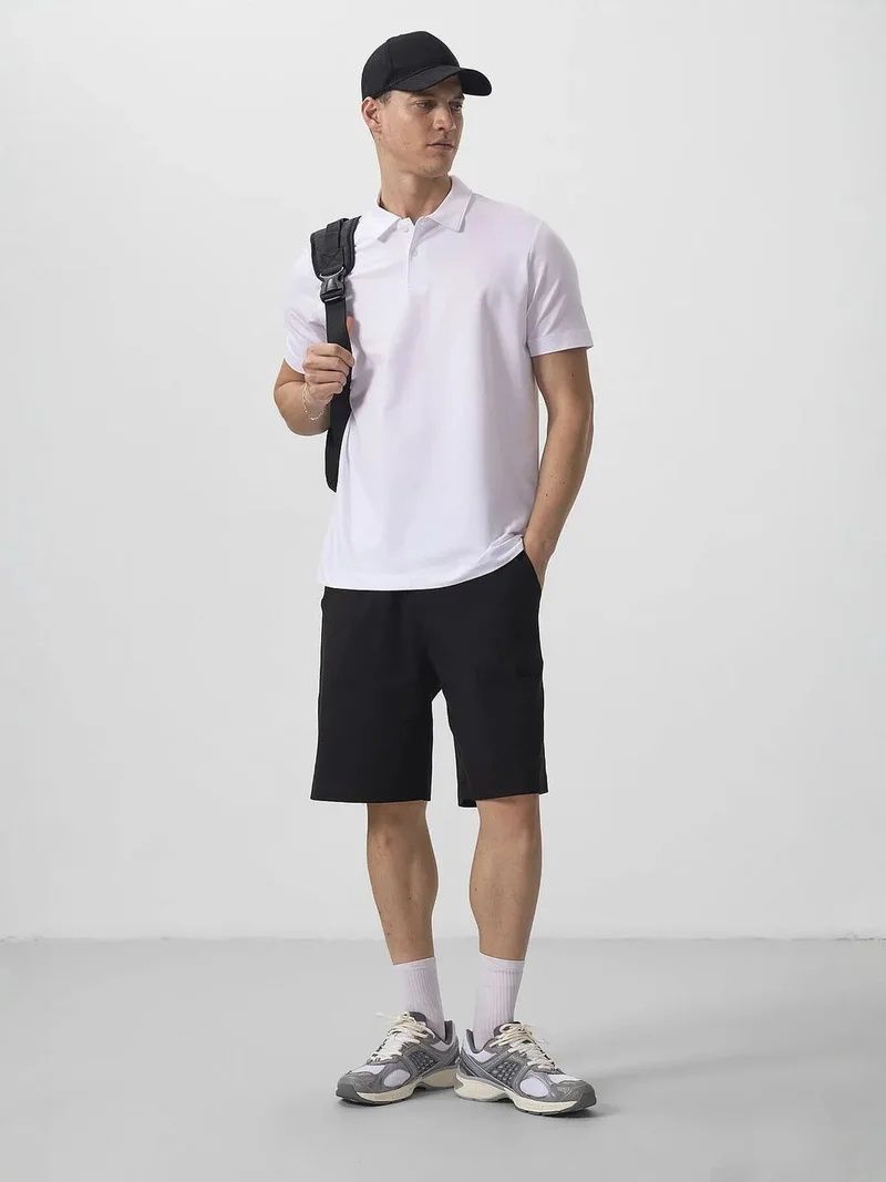 تومي لايف TOMMY Men's Cotton Elastane Polo T-Shirt
