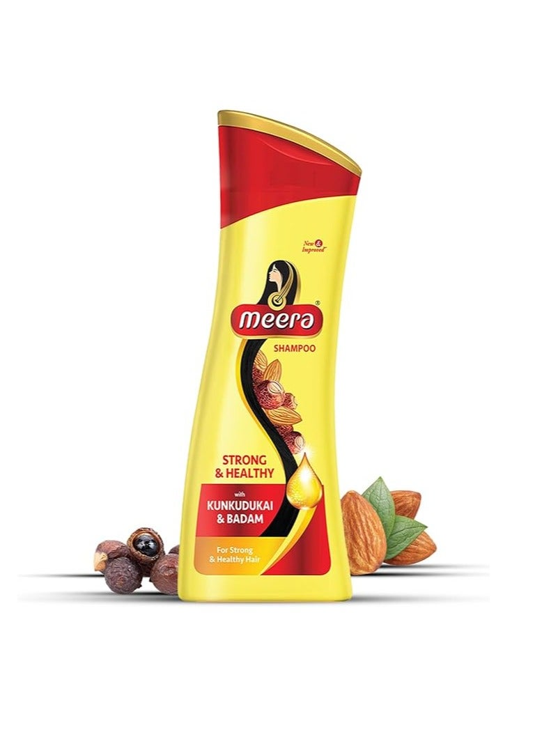 Meero Meera Strong & Healthy Shampoo With Kunkudukai & Badam 180 ml - Image 1